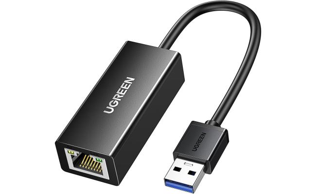 UGREEN USB to Ethernet Adapter, USB 3.0 to RJ45 1Gbps Lan Network Adapter